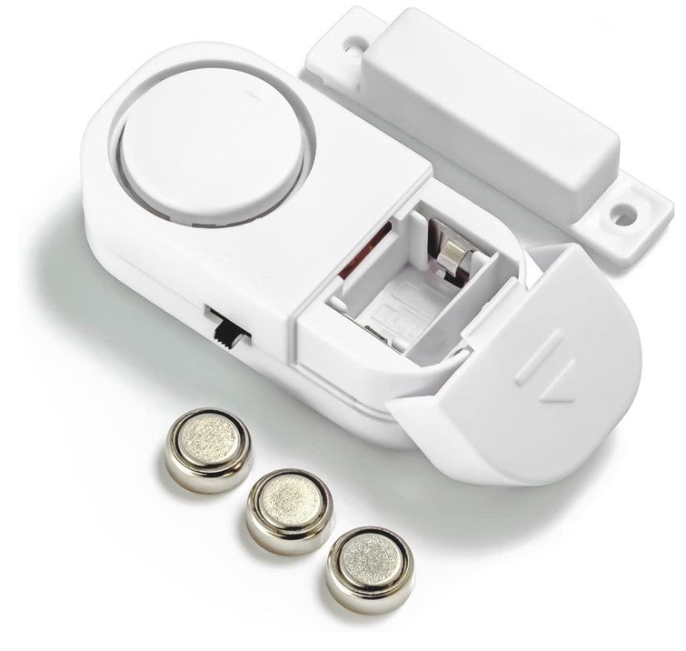 🧏♀️Alarma Sensor Adhesiva-Seguridad inteligente y fácil de instalar al alcance de tu mano🚨