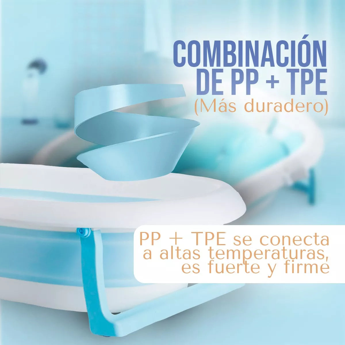 BAÑERA PARA BEBÉ CON COJÍN 😍😱