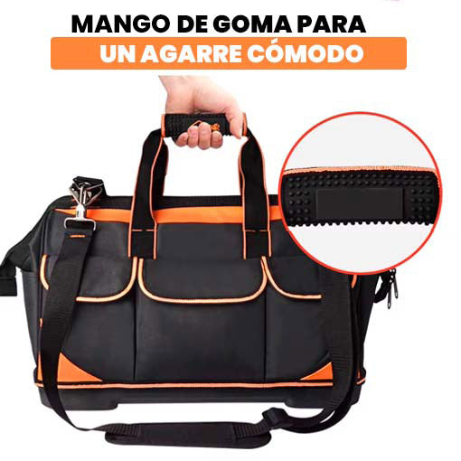 BOLSO PARA HERRAMIENTAS EXTRAGRANDE 51 CM DE LARGO 🛠️🧰