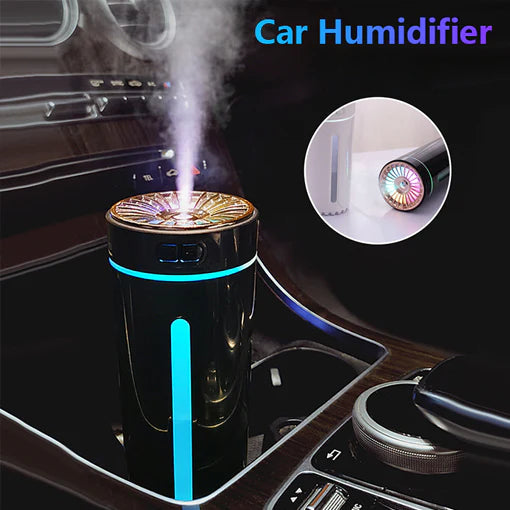 HUMIDIFICADOR CON LUZ LED 💦😍 ¡Para habitaciones, baños, oficinas y carros!