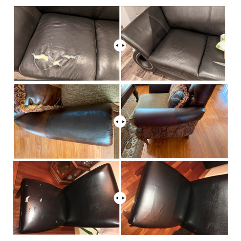 REPARADOR DE CUERO ADHESIVO x 140 CM + RESTAURADOR DE MADERA GRATIS 🤩😱