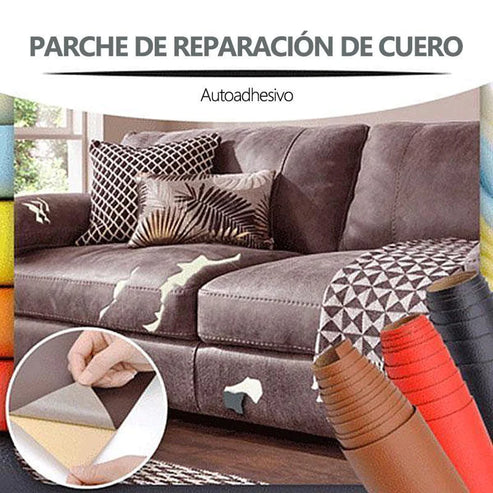 REPARADOR DE CUERO ADHESIVO x 140 CM + RESTAURADOR DE MADERA GRATIS 🤩😱