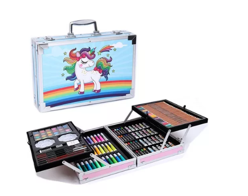 MALETA DE ARTE DE 145 PIEZAS 😍🤩