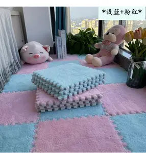 ALFOMBRA ROMPECABEZAS DE FELPA 🤩😱 ¡Llévalas en paquetes de 12 y 24 unidades!