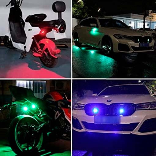 EXOSTO TURBOCOLOR + LUCES ESTROBOSCÓPICAS + RETROVISOR DE REVERSA😎🏎️