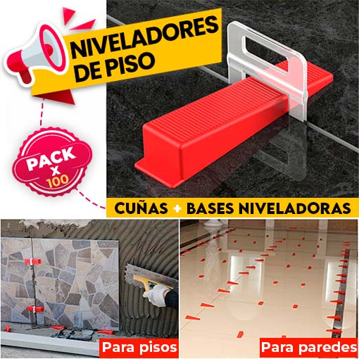 👷Niveladores de piso🤩Cada paquete viene con 💯 niveladores