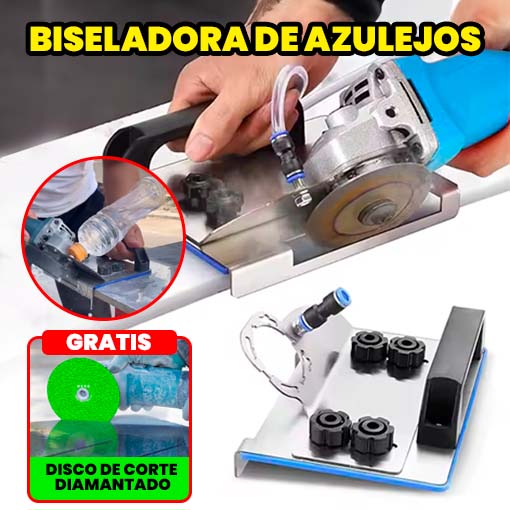 BISELADORA DE AZULEJOS + DISCOS CORTE DE DIAMANTE 😱 🎁 ¡GRATIS! 🎁