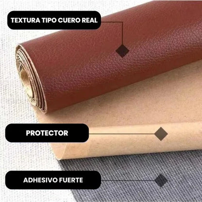 2 REPARADORES DE CUERO ADHESIVO x 140 CM + 1 REPARADOR BLANCO Y 1 RESTAURADOR GRATIS 🤩😱✔