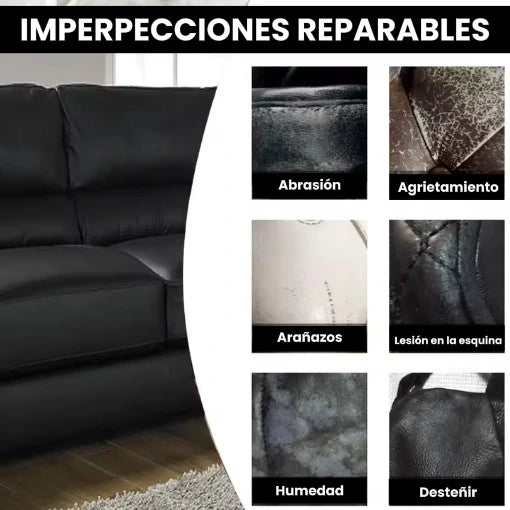 2 REPARADORES DE CUERO ADHESIVO x 140 CM + 1 REPARADOR BLANCO Y 1 RESTAURADOR GRATIS 🤩😱✔
