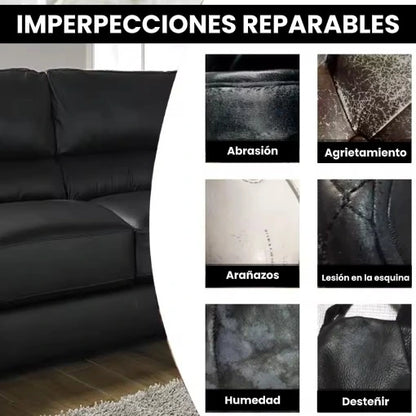 2 REPARADORES DE CUERO ADHESIVO x 140 CM + 1 REPARADOR BLANCO Y 1 RESTAURADOR GRATIS 🤩😱✔