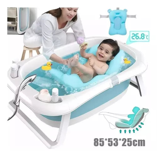 BAÑERA PARA BEBÉ CON COJÍN 😍😱