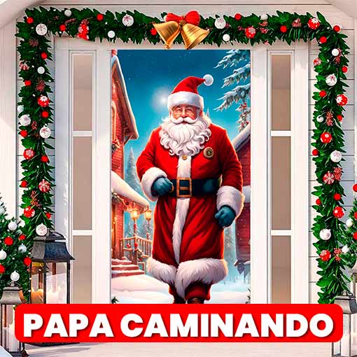 🎅2 FUNDAS NAVIDEÑAS PARA PUERTAS🚪