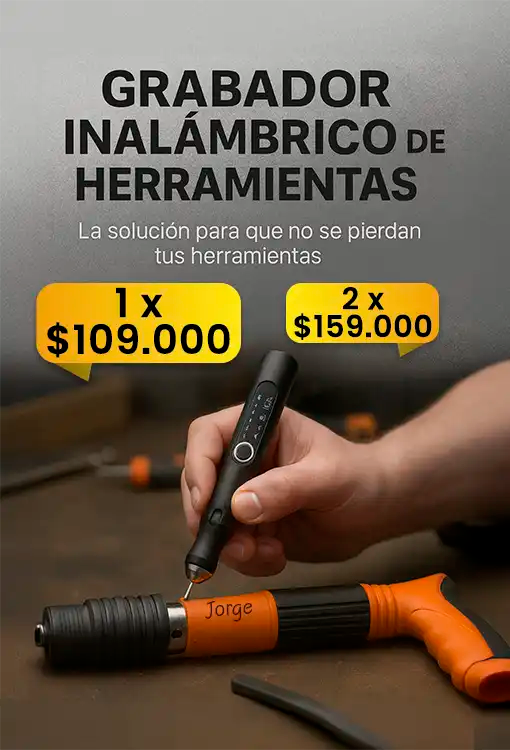 GRABADOR INALÁMBRICO DE HERRAMIENTAS 🔧🔥