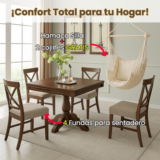 Hamaca silla + 4 Fundas para sentadero GRATIS🎁