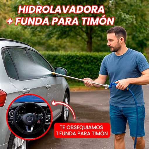 Hidrolavadora Portátil + Obsequio Funda para Timón 🎁