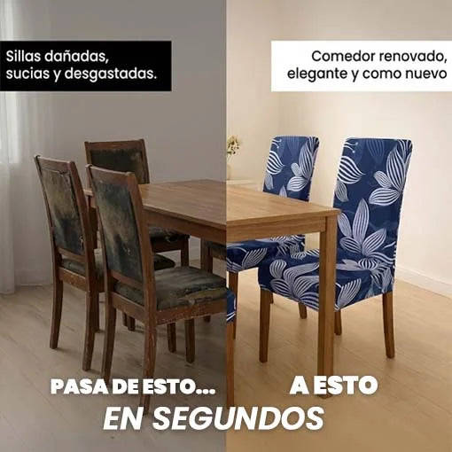 PROTECTORES PARA SILLAS ESTAMPADOS 2026 ¡Pague 4 y lleve 6! 🤩🪑