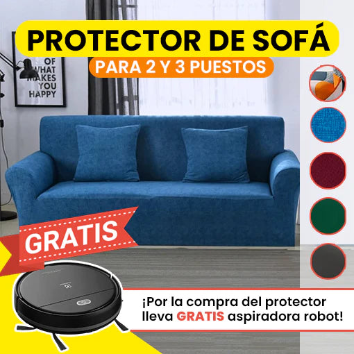 PROTECTOR DE SOFÁ + ASPIRADORA ROBOT GRATIS 😱😍