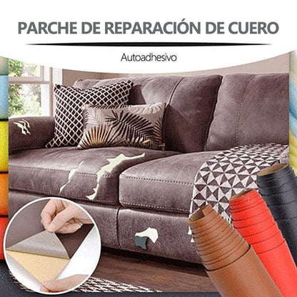 REPARADOR DE CUERO ADHESIVO x 140 CM + RESTAURADOR DE MADERA GRATIS 🤩😱