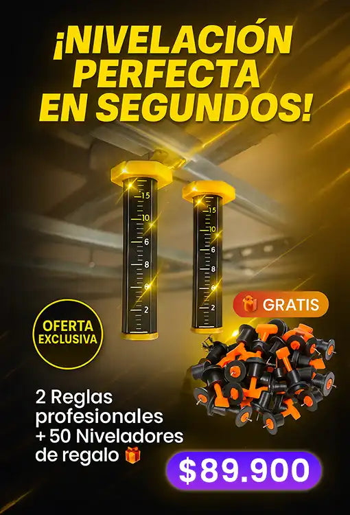 REGLAS PARA NIVELACIÓN DE BALDOSAS Y CIELO RASO 🤩🔥