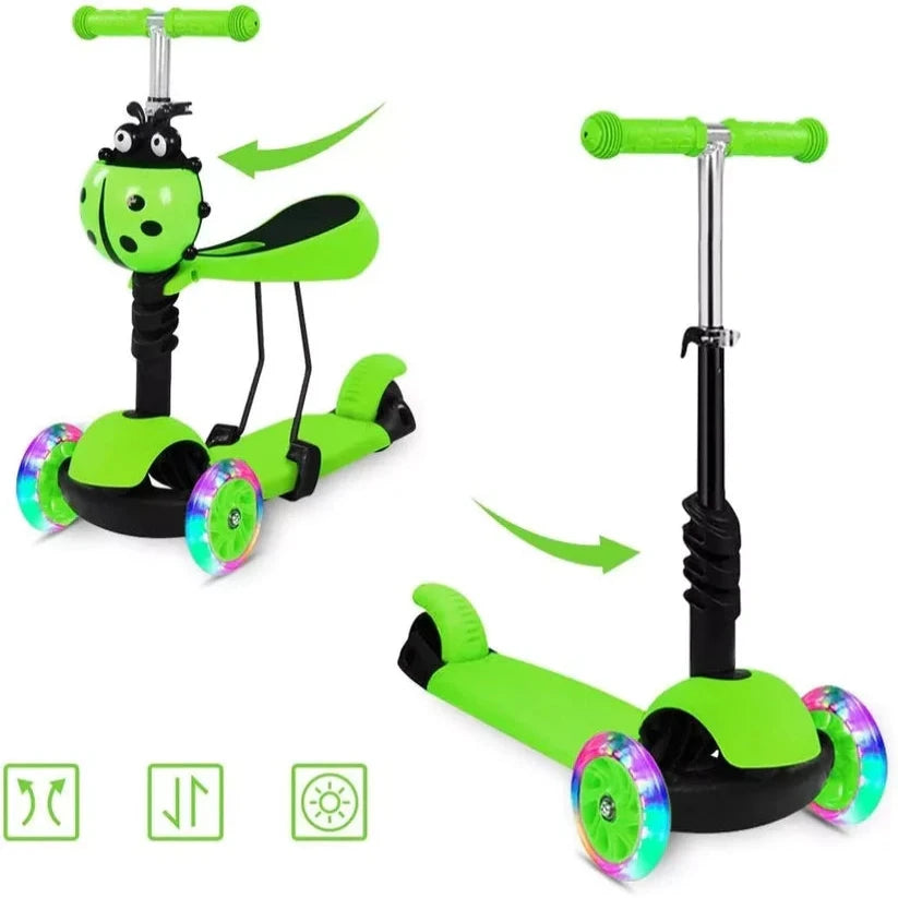 🛴Scooter cucarroncito 5 en 1🐞