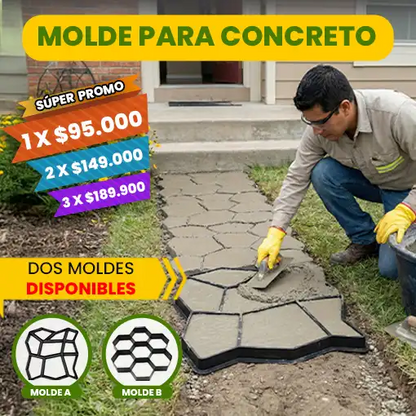 Molde Para Concreto🪨👷‍♂️