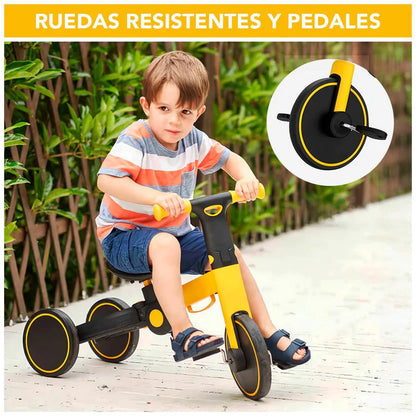 🚲Triciclo Plegable 3 en 1👦