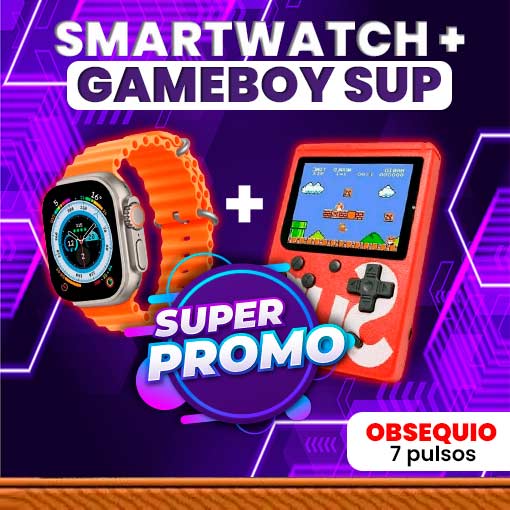 ⌚Smartwatch más Gameboy SUP🕹️