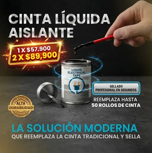 CINTA LÍQUIDA AISLANTE 🧴🔌