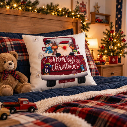 Fundas para Cojínes Navideñas 🎄🛋️☃️