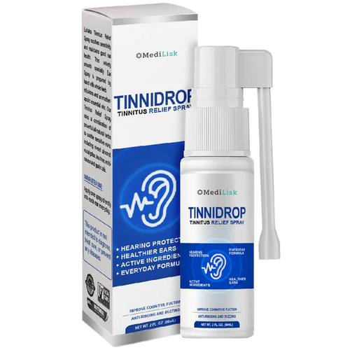 🧏‍♂️🧴Tinnidrop spray limpiador de oído- Esos Dolores y Zumbidos no Son para nada “NORMALES”