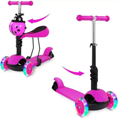 🛴Scooter cucarroncito 5 en 1🐞