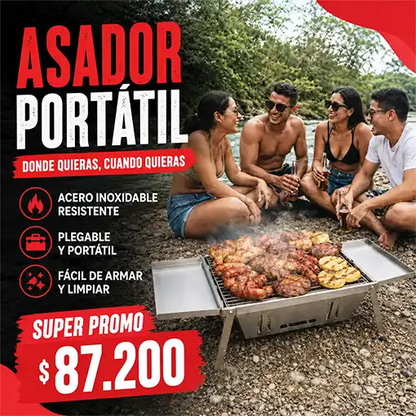 Mini Asador Pro 🥩🔥